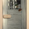 Дверь для сауны Фьюзинг "Оконце" 75 Хром